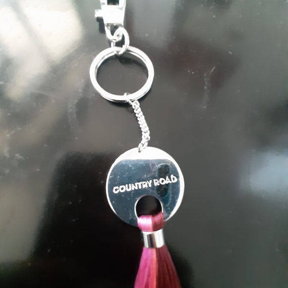 Country road tassle keyring bag accesory - Picture 2 of 4